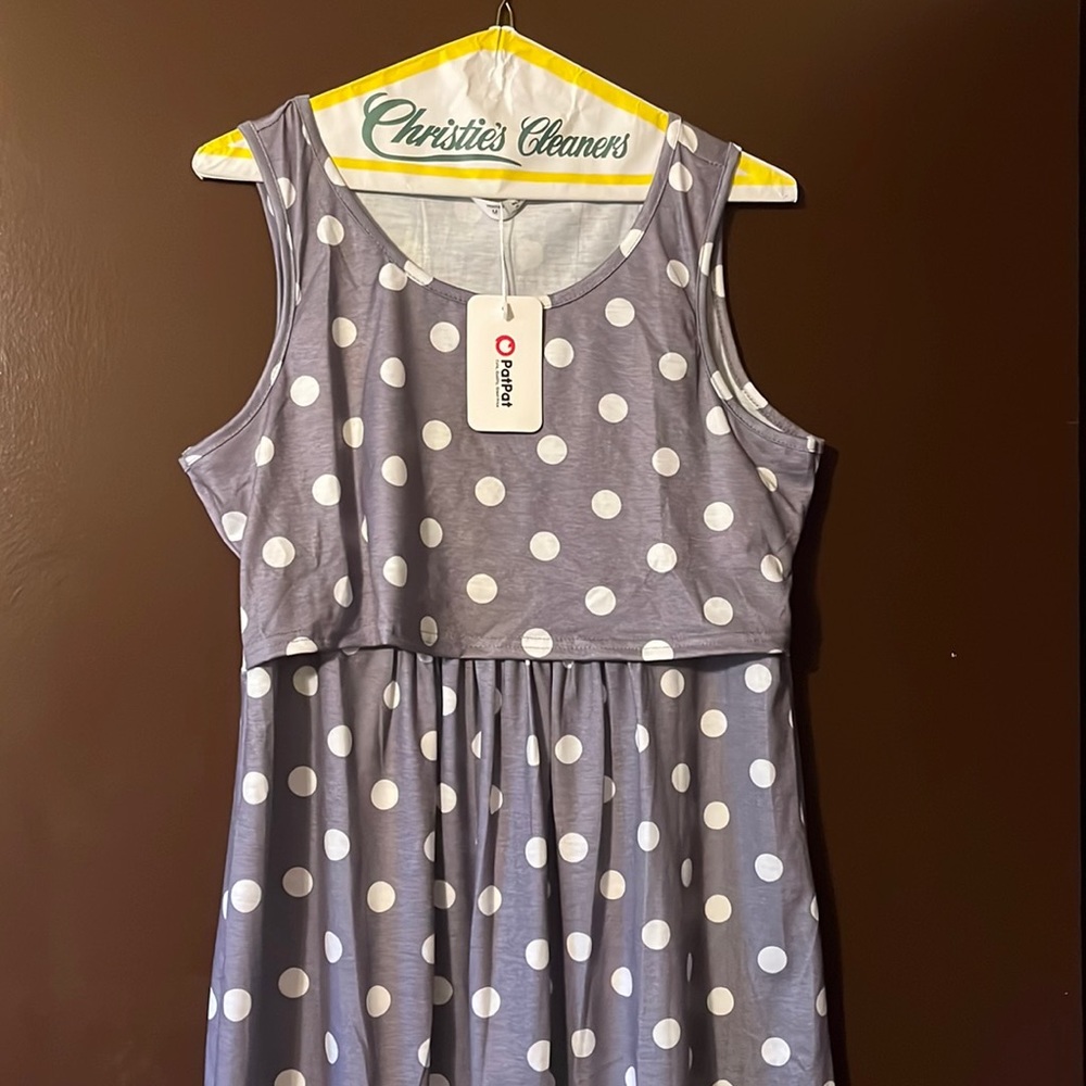 PatPat maternity nursing dress medium